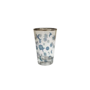 ASTRES Blue Mini Glass Cup Set of 4